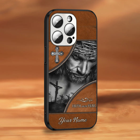 Christian Phone Case with Jesus Design – Personalized Silicone Cover, Inspiring Faith Daily